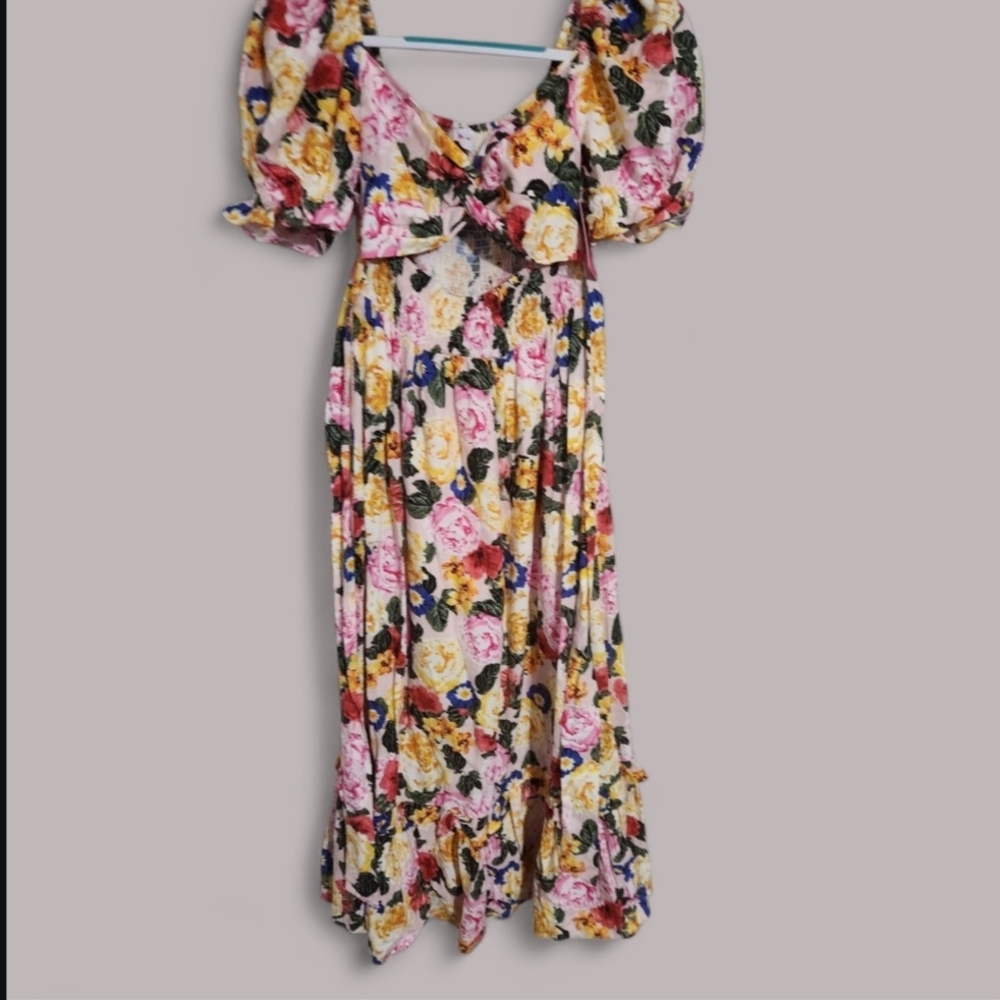 Buddy Love Multicolor Floral Midi Dress